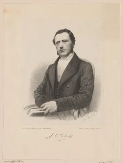 Portret van Jacobus Gerardus Verhoeff