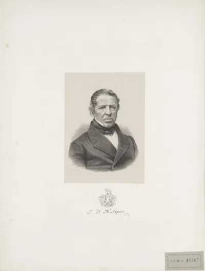 Portret van Jacobus Hermannus Philipse
