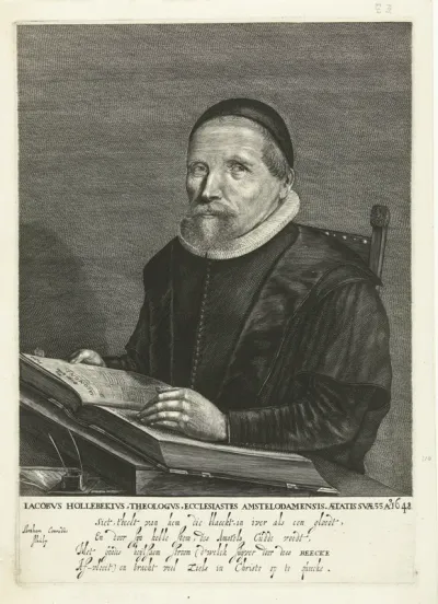 Portret van Jacobus Hollebeek