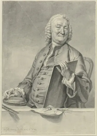 Portret van Jacobus Houbraken