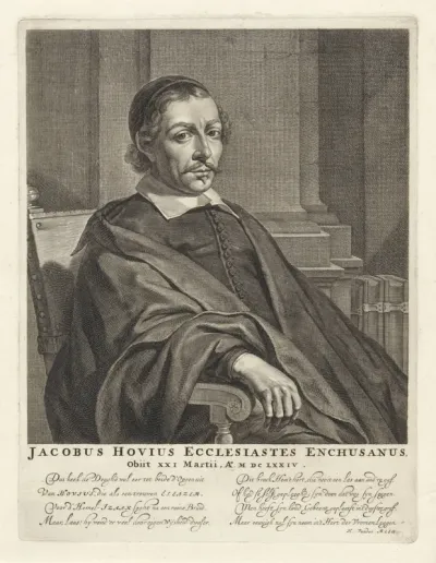 Portret van Jacobus Hovius