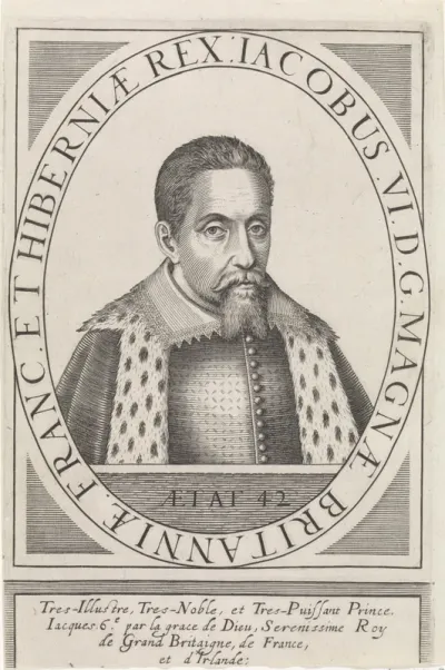 Portret van Jacobus I, koning van Engeland