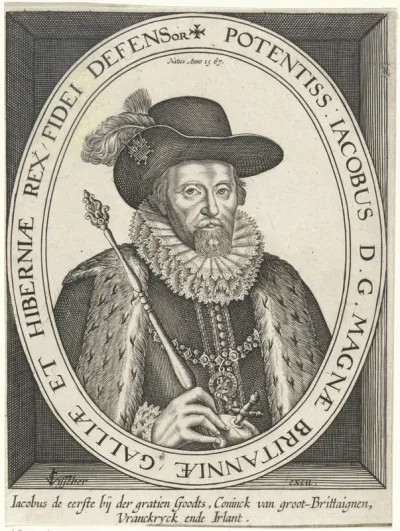 Portret van Jacobus I van Engeland