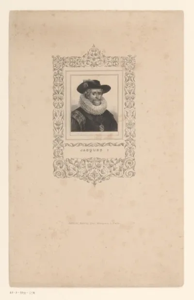 Portret van Jacobus I van Engeland