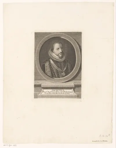 Portret van Jacobus I