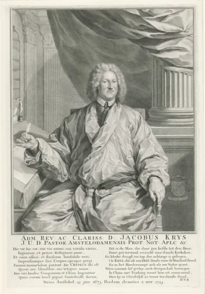 Portret van Jacobus Ignatius Krijs