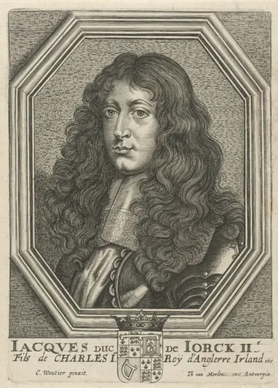 Portret van Jacobus II, koning van Engeland en Schotland