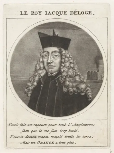Portret van Jacobus II, koning van Engeland