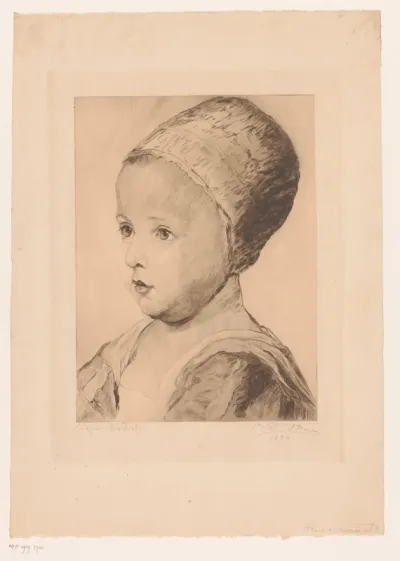 Portret van Jacobus II van Engeland als kind