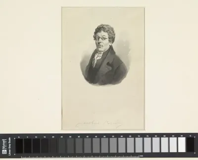 Portret van Jacobus Koning