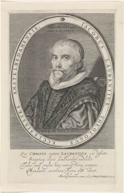 Portret van Jacobus Laurentius