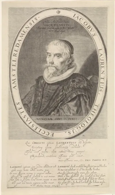Portret van Jacobus Laurentius