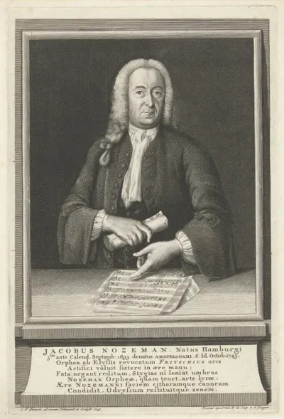 Portret van Jacobus Nozeman