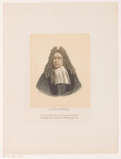 Portret van Jacobus Perizonius