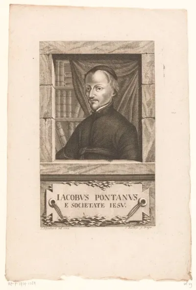 Portret van Jacobus Pontanus