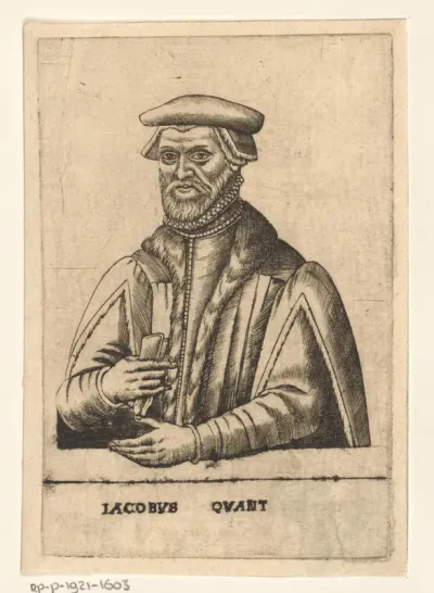 Portret van Jacobus Quant