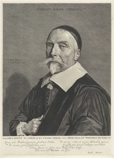Portret van Jacobus Revius