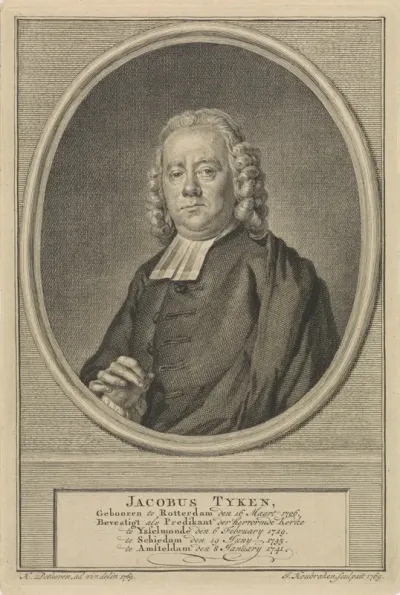 Portret van Jacobus Tijken