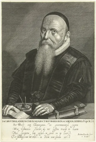 Portret van Jacobus Trigland