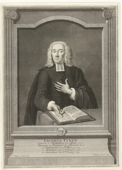 Portret van Jacobus Tyken