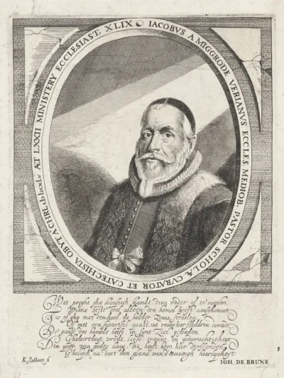 Portret van Jacobus van Miggrode