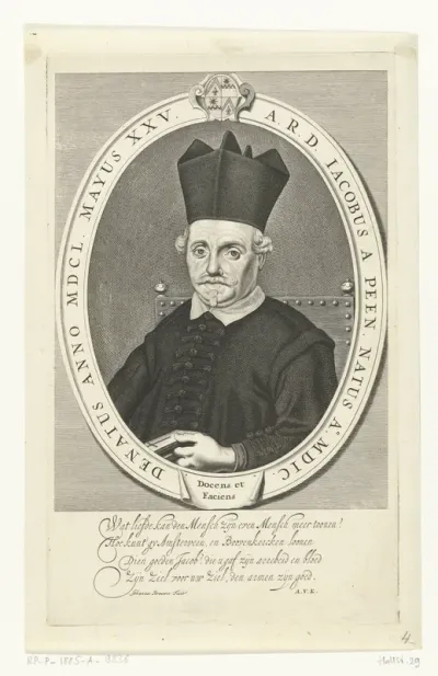 Portret van Jacobus van Peen