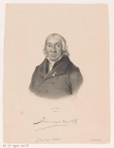 Portret van Jacobus van Wijk Roelandszoon