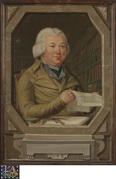 Portret van Jacobus Wielemaecker