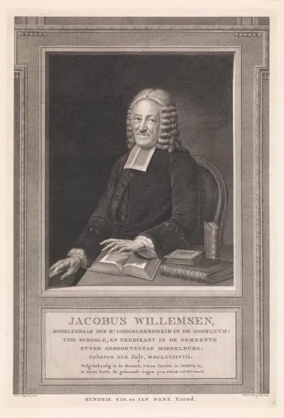 Portret van Jacobus Willemsen