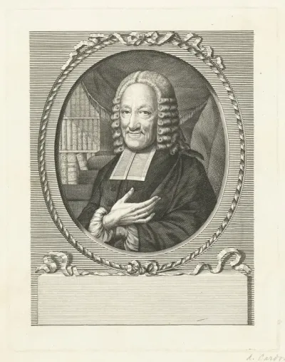 Portret van Jacobus Willemsen op 75-jarige leeftijd