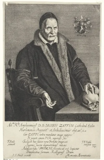 Portret van Jacobus Zaffius