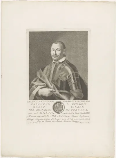 Portret van Jacopo Inghirami