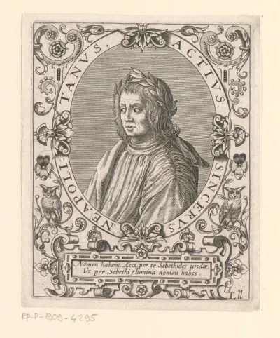 Portret van Jacopo Sannazaro