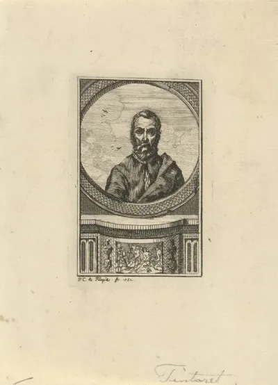 Portret van Jacopo Tintoretto