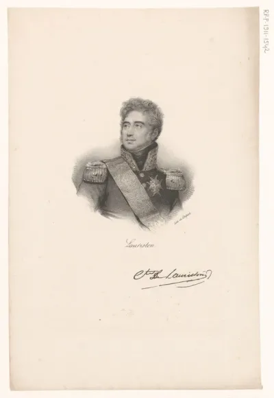 Portret van Jacques Alexandre Law de Lauriston