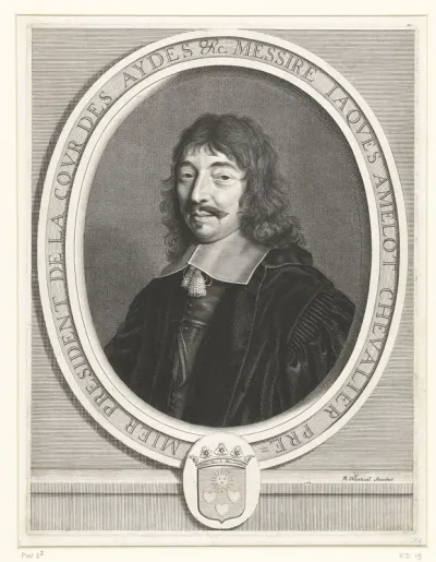 Portret van Jacques Amelot