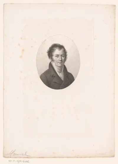 Portret van Jacques-Antoine Manuel