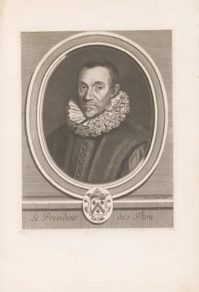 Portret van Jacques-Auguste de Thou