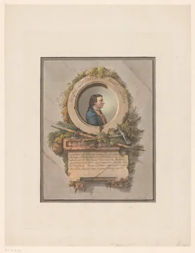Portret van Jacques Balmat
