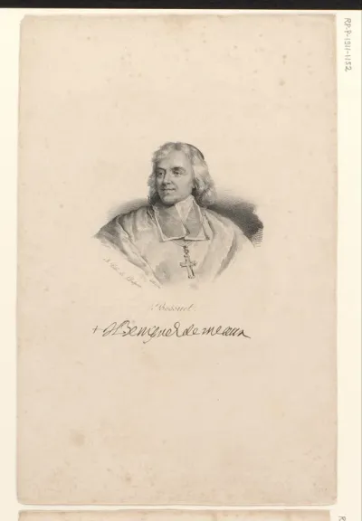 Portret van Jacques-Bénigne Bossuet