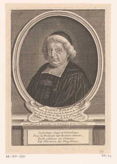 Portret van Jacques Boileau