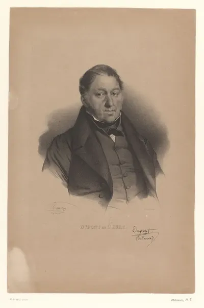 Portret van Jacques Charles Dupont de l'Eure