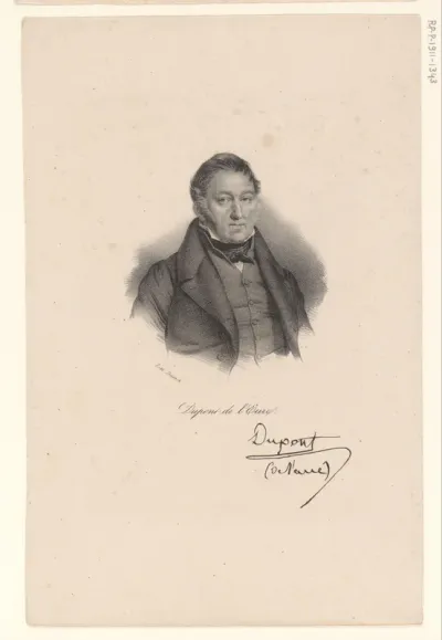 Portret van Jacques-Charles Dupont de l'Eure
