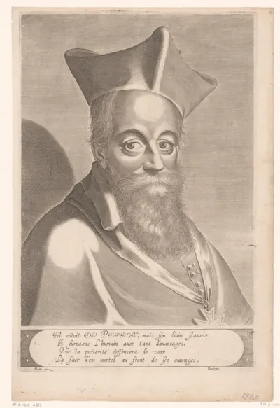 Portret van Jacques Davy du Perron
