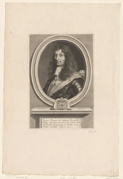 Portret van Jacques de Castelnau