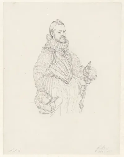 Portret van Jacques de la Faille