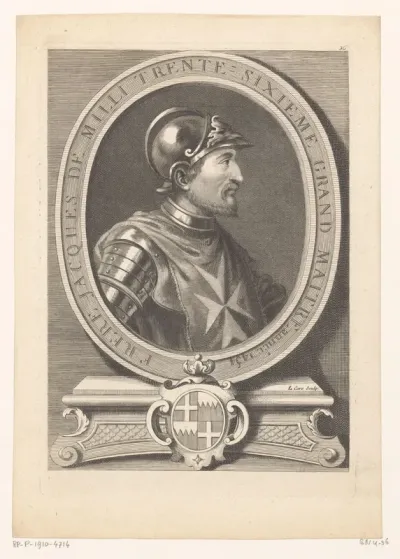 Portret van Jacques de Milly
