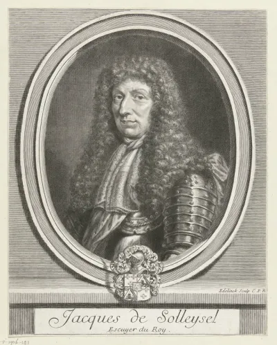 Portret van Jacques de Solleysel