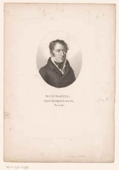 Portret van Jacques Étienne Caumartin