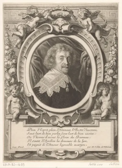 Portret van Jacques Favereau